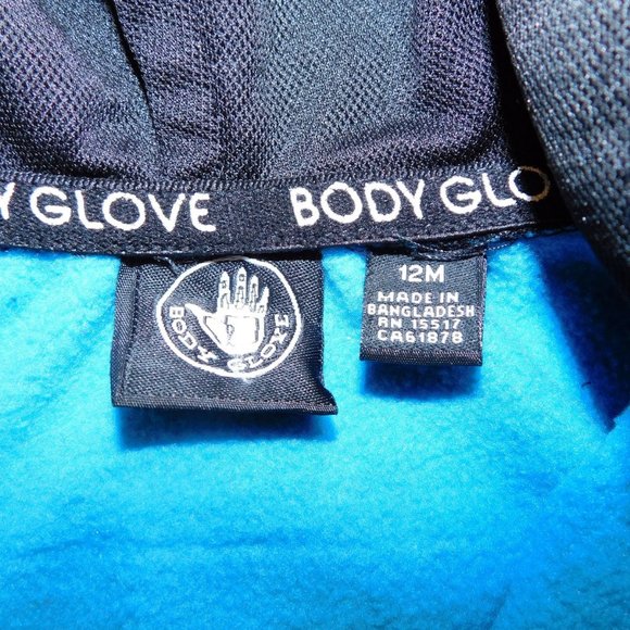 Body Glove Boys 12 Months Full Zip Hoodie - Picture 2 of 6